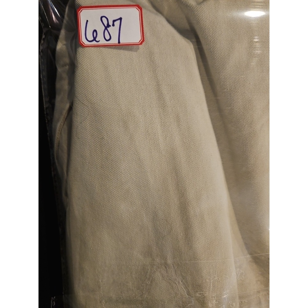Vtg Polo Ralph Lauren Hi Rise Khaki Shorts Women 8 Cotton Twill Pleated #687 - Picture 10 of 10